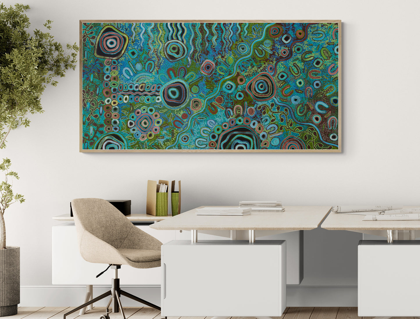 Living on Country – Print by Kelly Taylor