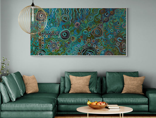 Living on Country – Print by Kelly Taylor