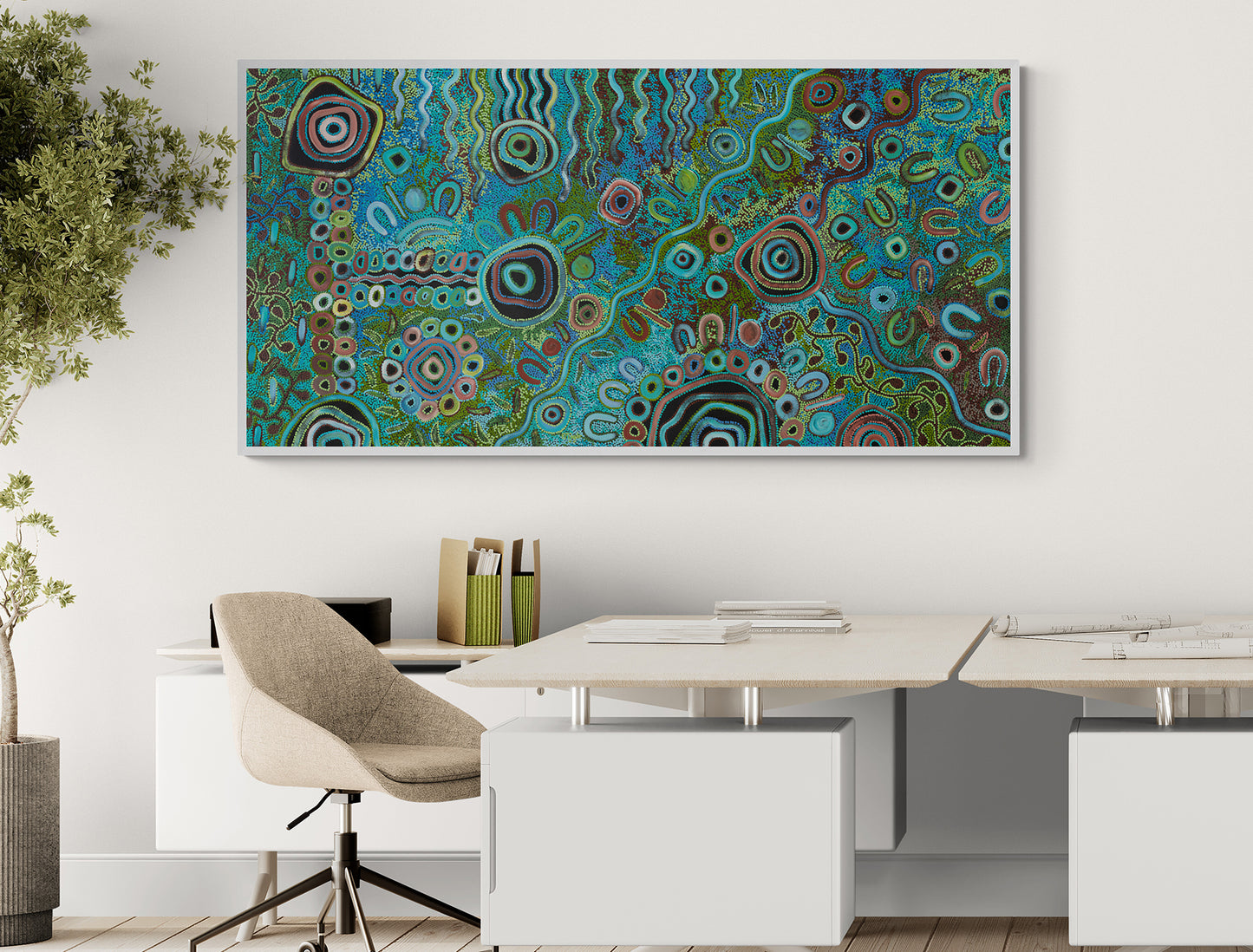 Living on Country – Print by Kelly Taylor