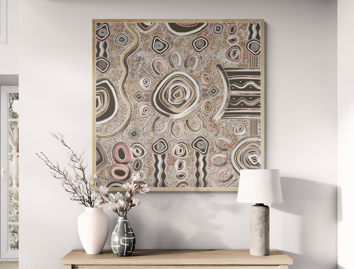 Connection to Country – Canvas Print by Kelly Taylor