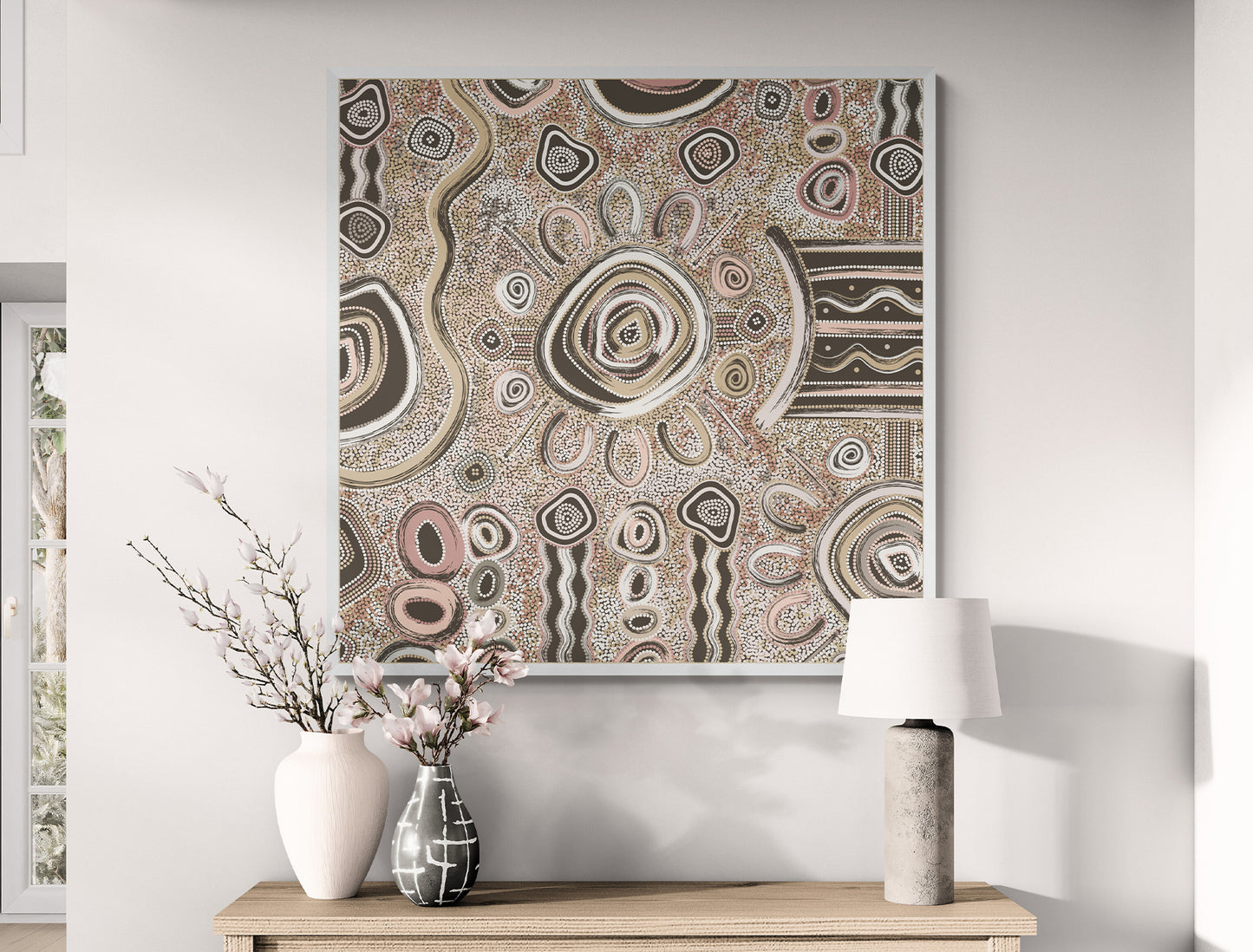 Connection to Country – Canvas Print by Kelly Taylor