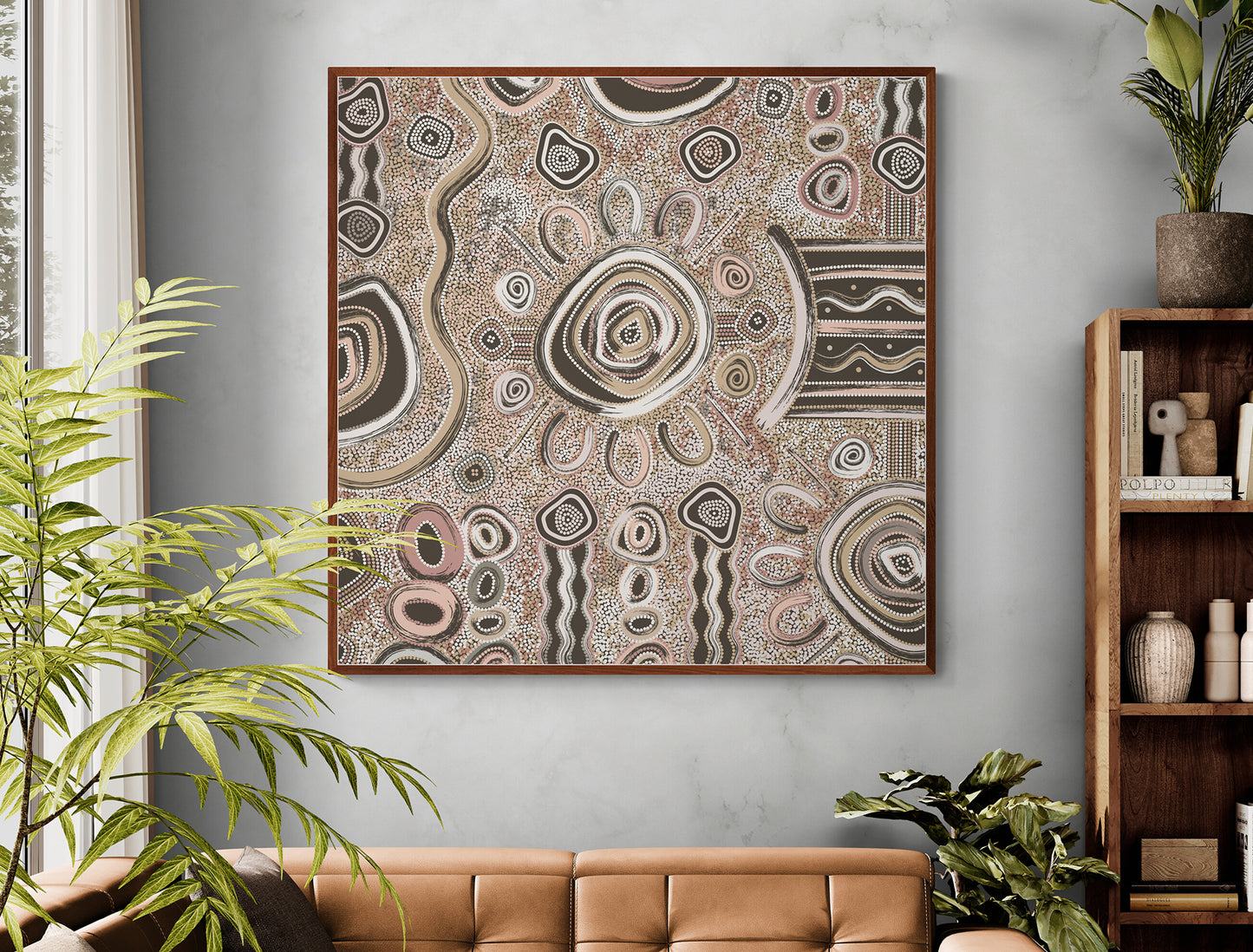 Connection to Country – Canvas Print by Kelly Taylor