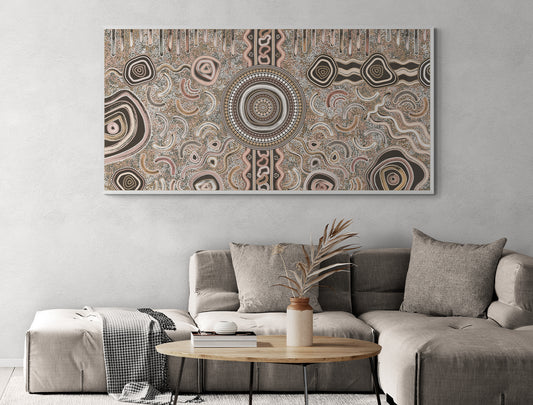 Camping Under the Moonlight – Print by Kelly Taylor