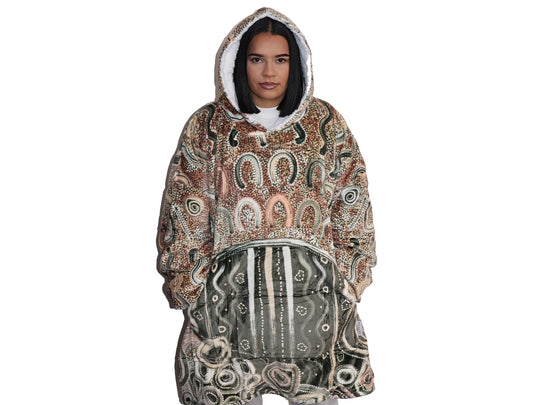 Storytelling II Oversize Hooded Blanket