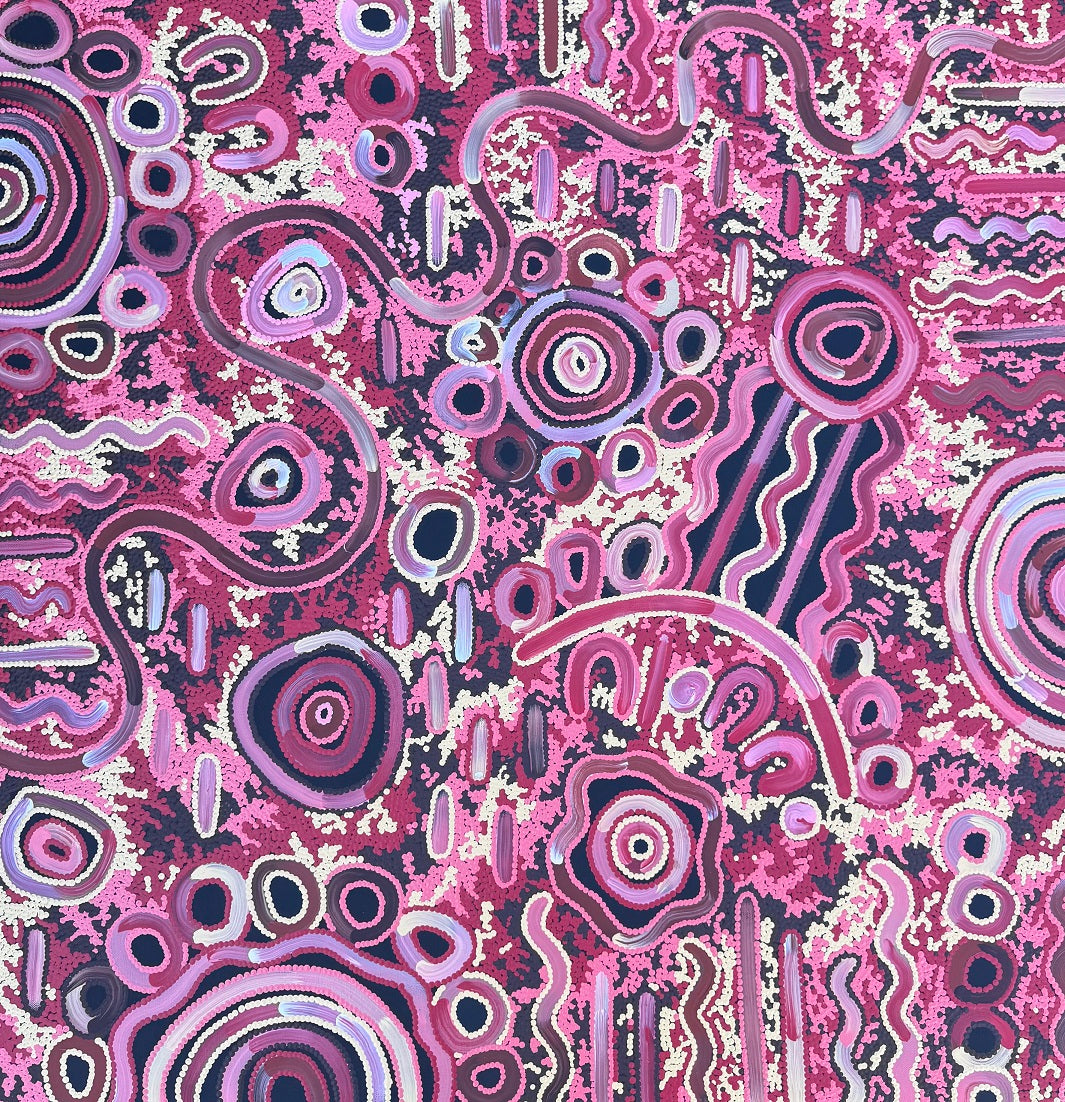 Born Out Bush (Painting) by T'keyah