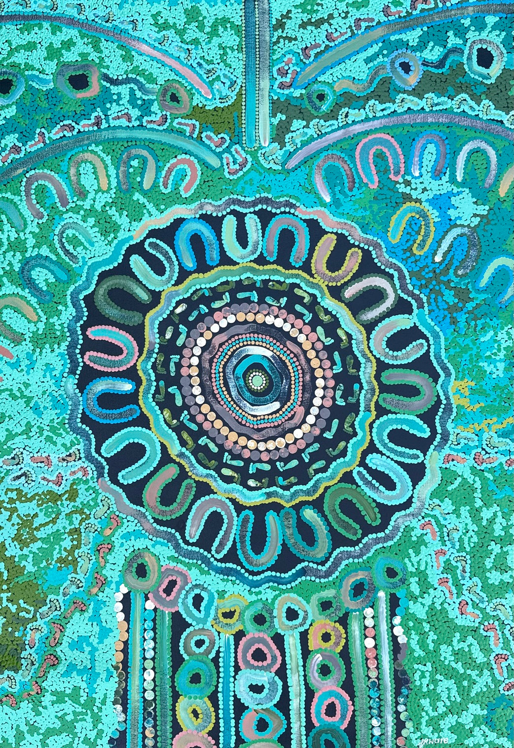 Heal Country (Painting) by T'keyah