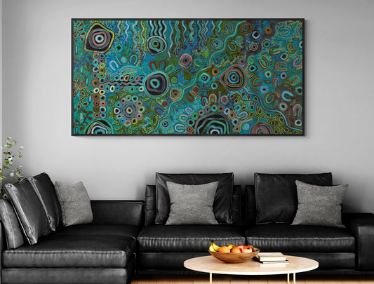 Living on Country – Print by Kelly Taylor