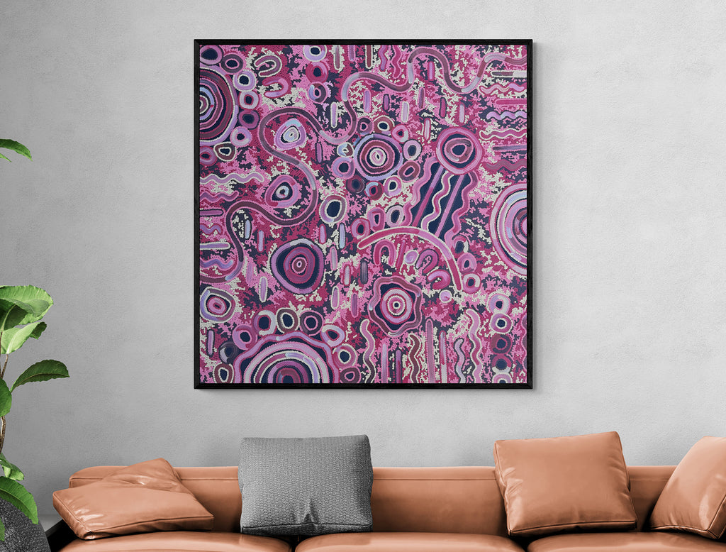 Born Out Bush (Painting) by T'keyah