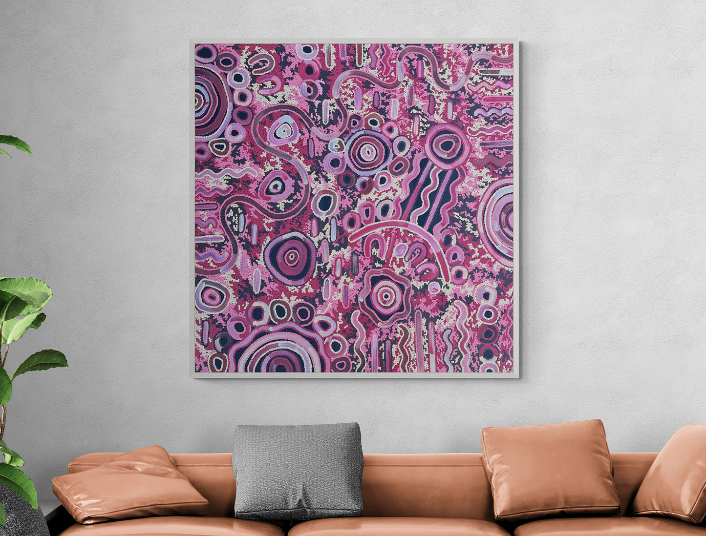 Born Out Bush (Painting) by T'keyah