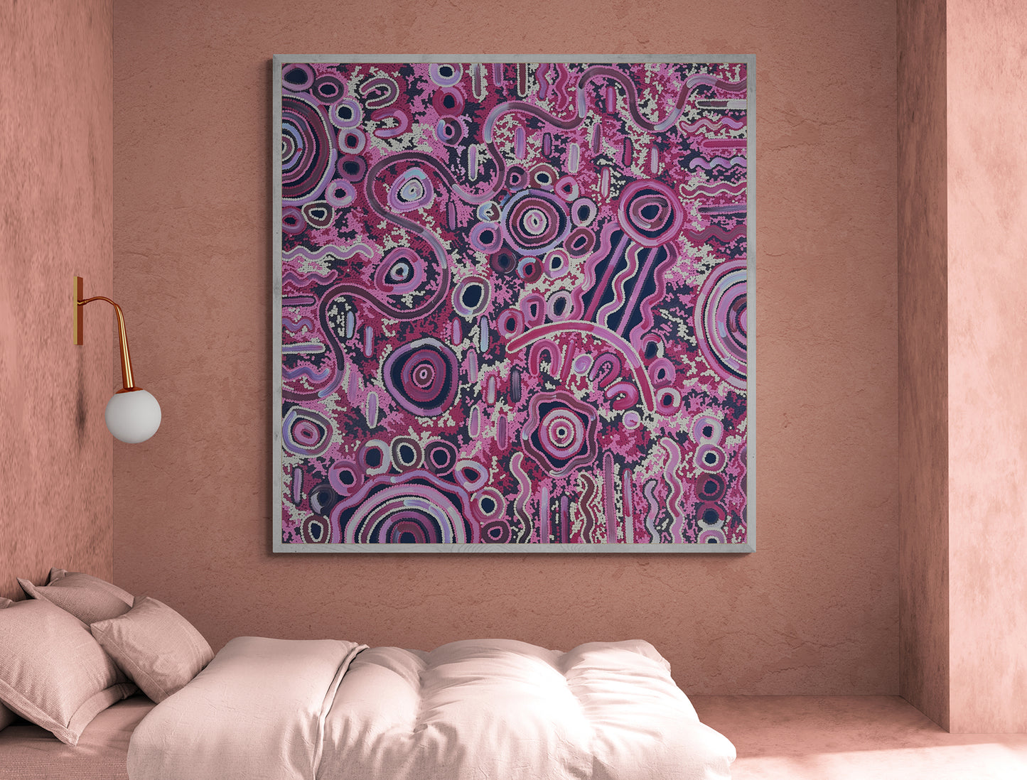 Born Out Bush (Painting) by T'keyah