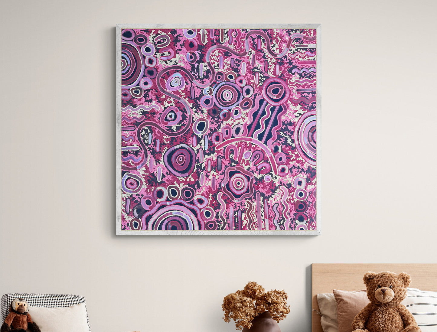 Born Out Bush (Painting) by T'keyah