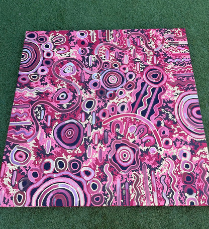 Born Out Bush (Painting) by T'keyah