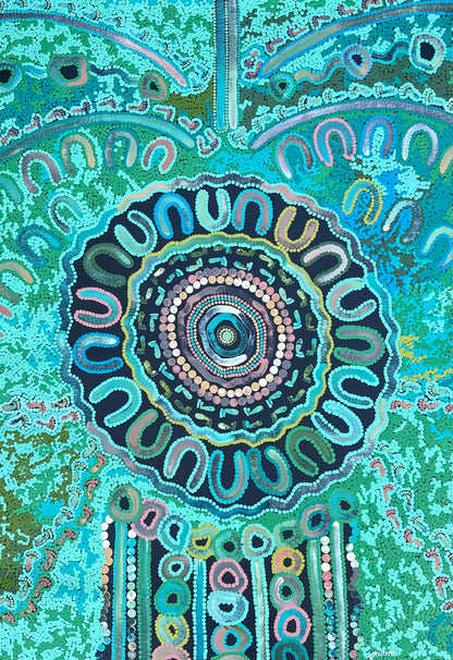 Heal Country (Painting) by T'keyah